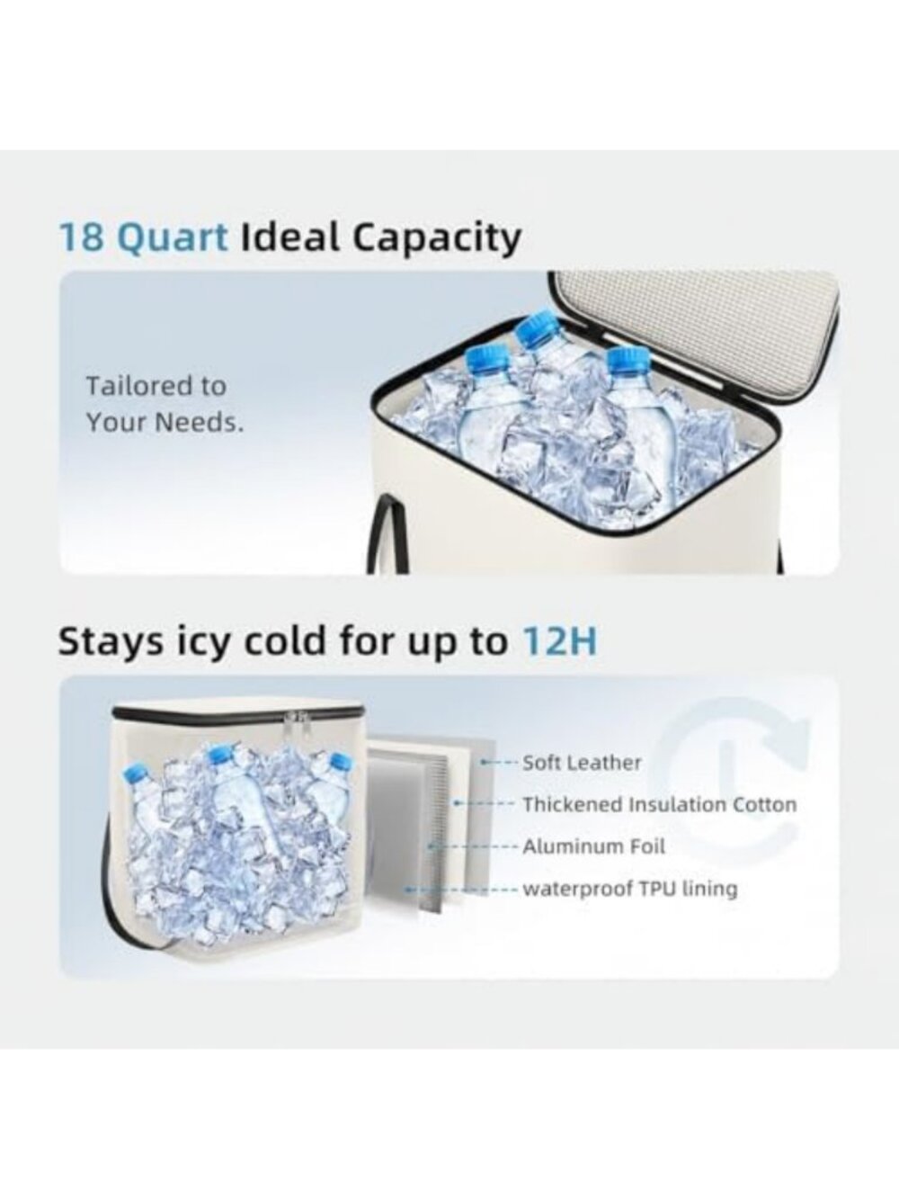 Post-Surgery Shoulder Ice Machine, Cold Therapy System with Timer for Recovery - Picture 4 of 7